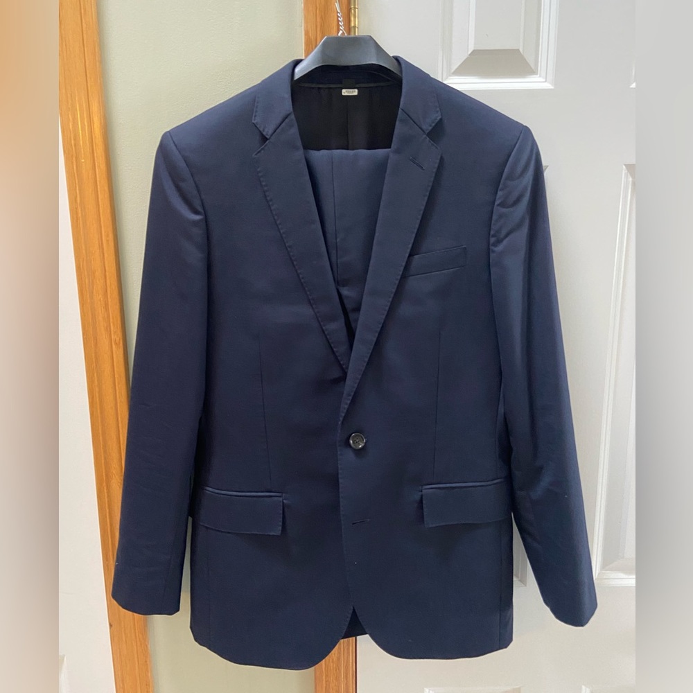 J. Crew Ludlow Navy Suit jacket